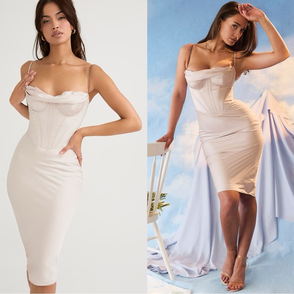 House of CB Myrna Crystal Dress-NWOT - Picture 2 of 3